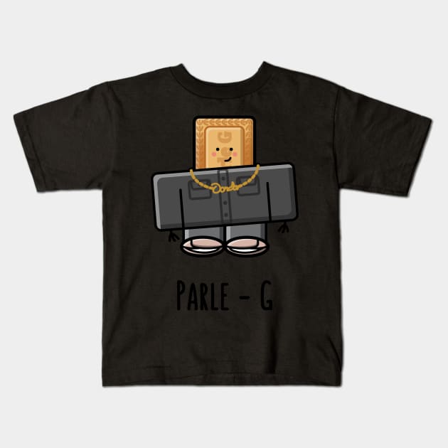 Parle G - Funny Desi Puns Kids T-Shirt by thecutepista